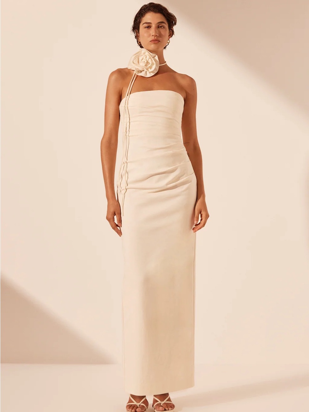 NWT Shona Joy Strapless Lina Dress